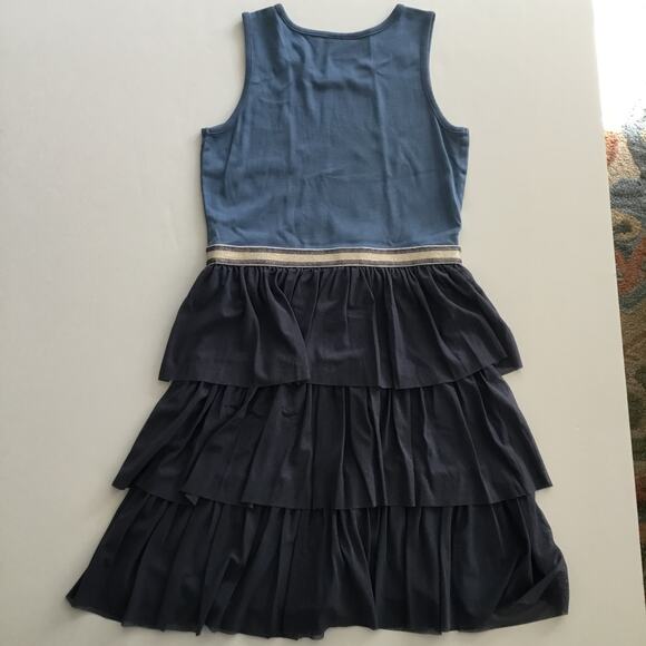 Hanna Andersson swish sparkle dress with tulle tiers - Picture 8 of 8